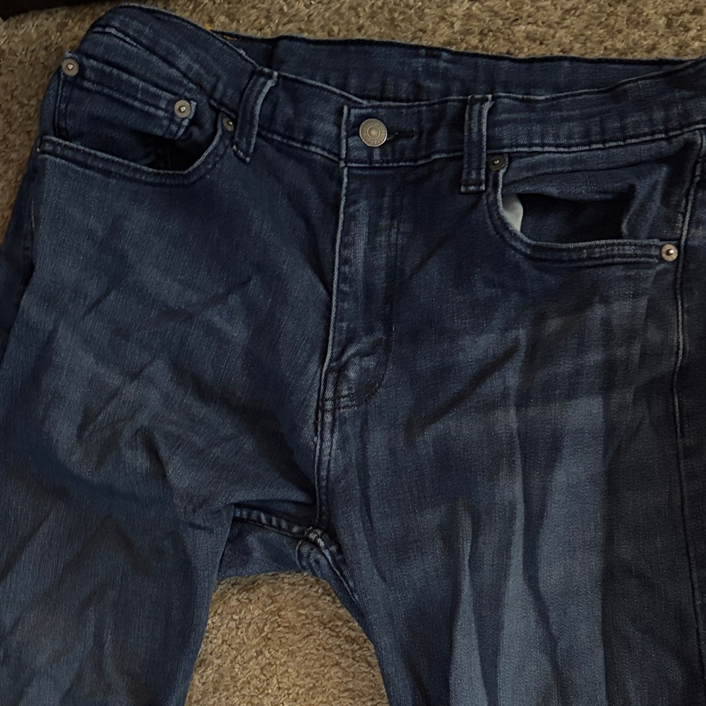 Levi's Indigo Slim Straight Jeans